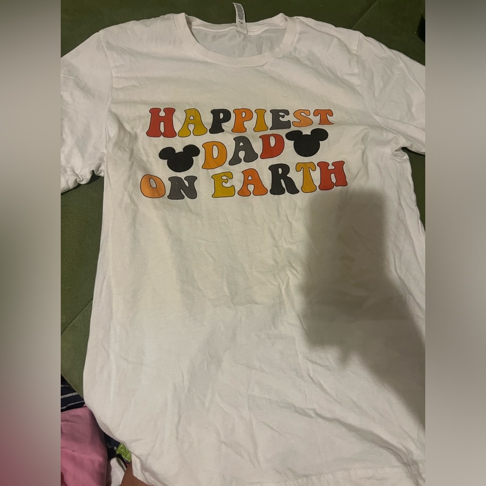Happiest Dad on earth tee